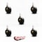 Service Caster 2.25 Inch Antique Soft Tread Ball Caster - 5/16 Inch Threaded Stem, 5PK SCC-TS01S214-DCR-WA-5161812-5 - alternate 2